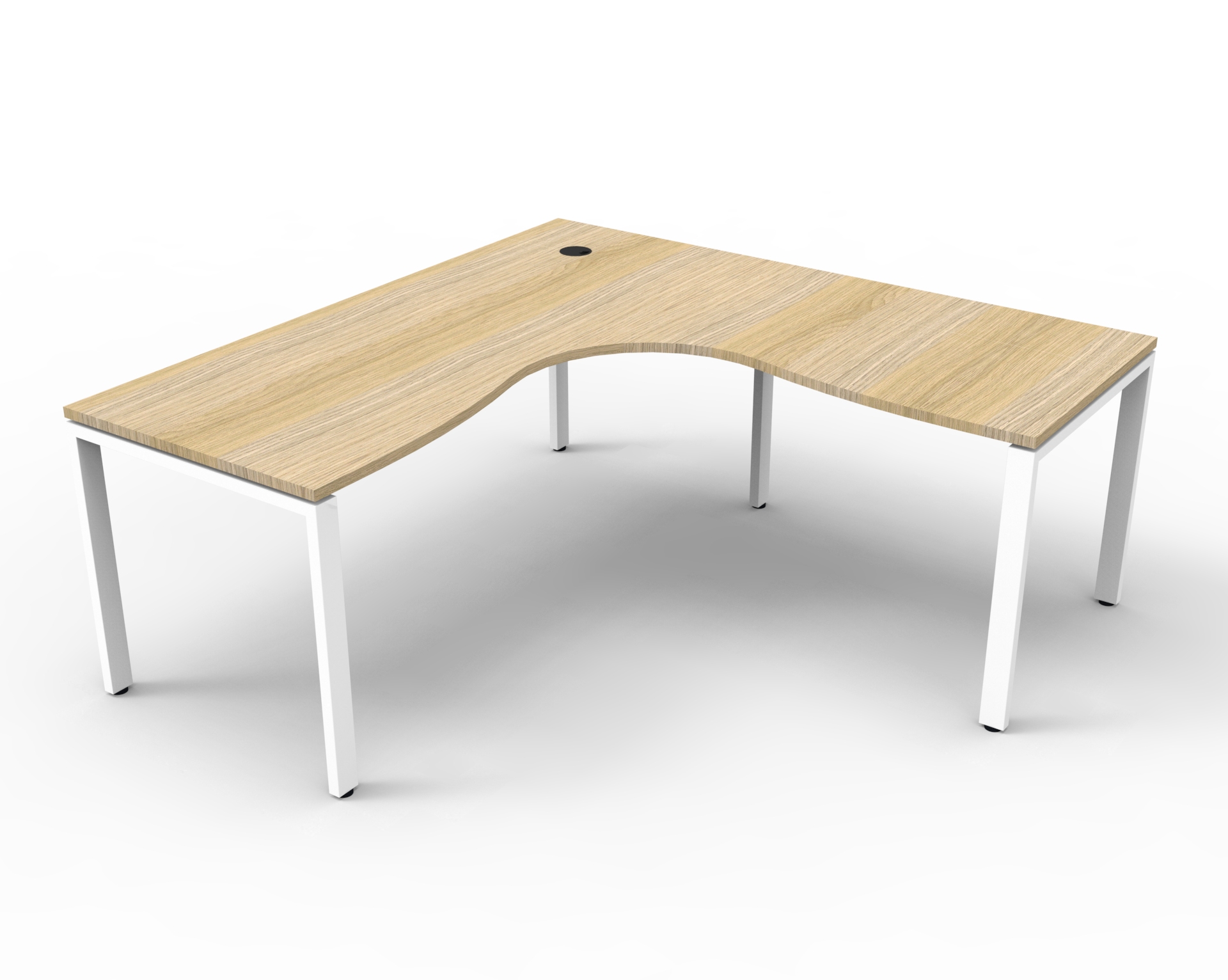 Profile 1 Person Corner Workstation